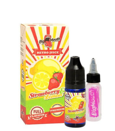 Big Mouth Retro Juice STRAWBERRY and LEMON - 10 ml