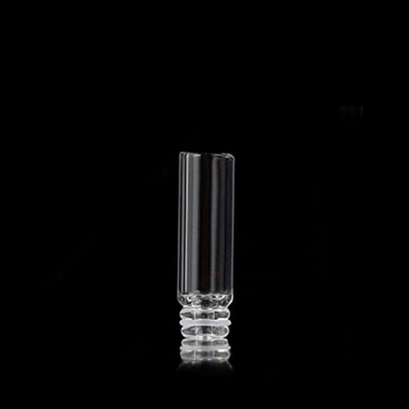 Drip tip Series 510 Pure Glass Drip Tip - stutt