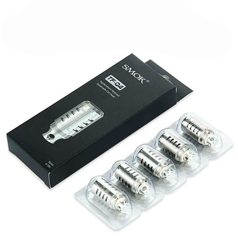 Smok TFV4 Quadruple Coils/Q4 Heads (nelinkertaiset kelat/Q4-päät)