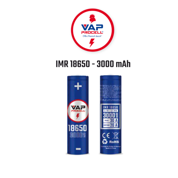 VAP Procell 18650 - 3000mAh