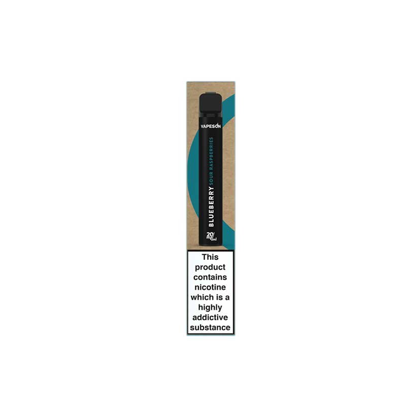 Vapeson Blueberry Sour Raspberry Disposable E-cigarette - 20mg/ml