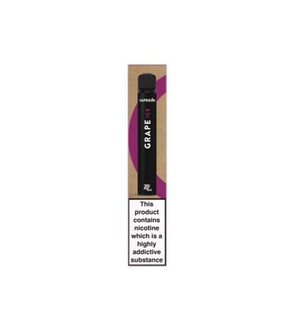 Vapeson Grape Ice Engangs E-cigaret - 20mg/ml