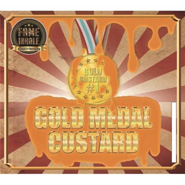 Pink Mule Fame Inhale Aroma Gold Medal Custard - 10ml