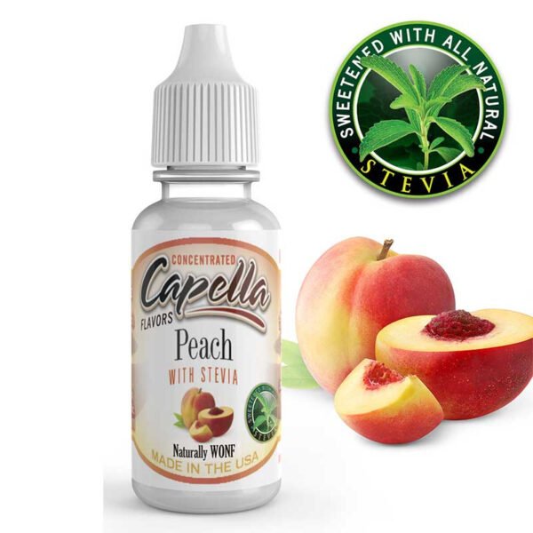 Capella Peach with Stevia - 13 ml